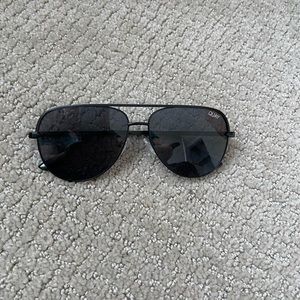 Quay Australia High Key Mini Black Sunglasses